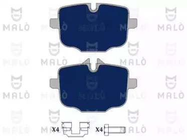 Комплект тормозных колодок, дисковый тормоз MALГ’ купить