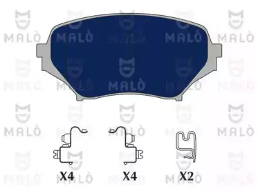 Комплект тормозных колодок, дисковый тормоз MALГ’ купить