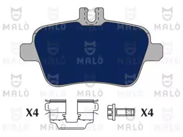 Комплект тормозных колодок, дисковый тормоз MALГ’ купить