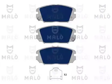 Комплект тормозных колодок, дисковый тормоз MALГ’ купить