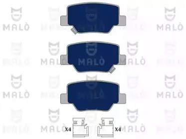 Комплект тормозных колодок, дисковый тормоз MALГ’ купить