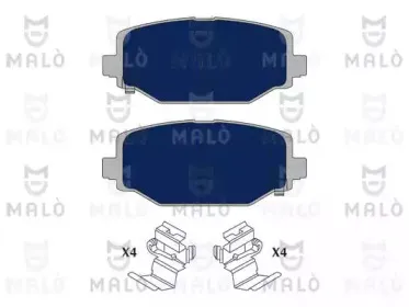 Комплект тормозных колодок, дисковый тормоз MALГ’ купить