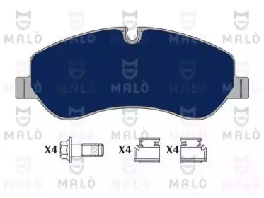 Комплект тормозных колодок, дисковый тормоз MALГ’ купить
