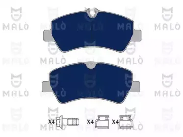 Комплект тормозных колодок, дисковый тормоз MALГ’ купить