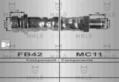 Тормозной шланг MALГ’ купить