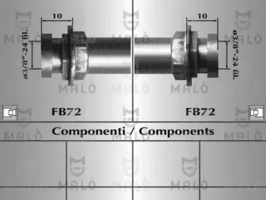 Тормозной шланг MALГ’ купить