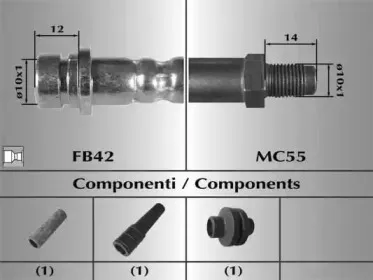 Тормозной шланг MALГ’ купить