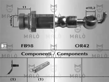 Тормозной шланг MALГ’ купить