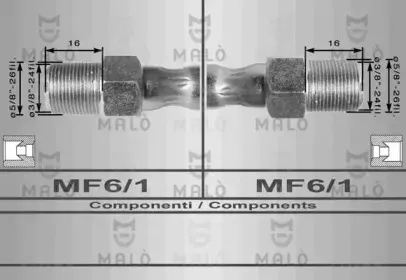 Тормозной шланг MALГ’ купить