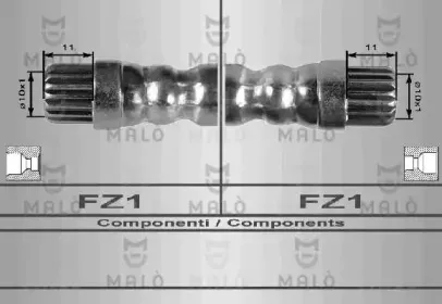 Тормозной шланг MALГ’ купить