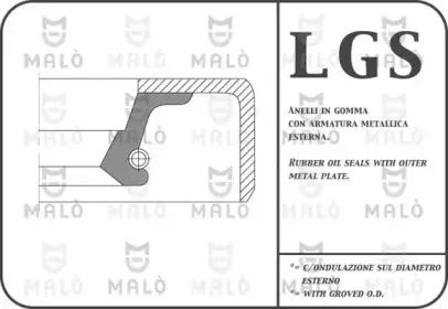 Уплотняющее кольцо, ступица колеса MALГ’ купить