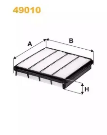 Воздушный фильтр WIX FILTERS купить