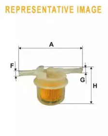 Топливный фильтр WIX FILTERS купить