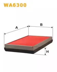 6300   (121) WIX FILTERS купить