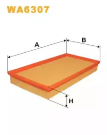 Воздушный фильтр WIX FILTERS купить