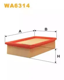 Воздушный фильтр WIX FILTERS купить