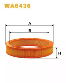 Воздушный фильтр WIX FILTERS купить