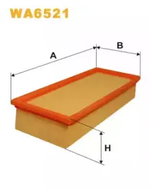 Фильтр воздушный HONDA AP187/1/WA6521 пр-во WIX-Filtron WIX FILTERS купить