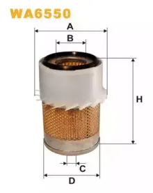 Воздушный фильтр WIX FILTERS купить