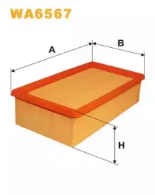 Воздушный фильтр WIX FILTERS купить