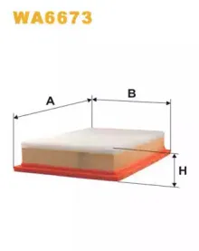 6673   (186) WIX FILTERS купить