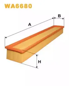 6680   (035/2) WIX FILTERS купить