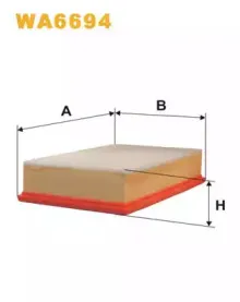 Воздушный фильтр WIX FILTERS купить