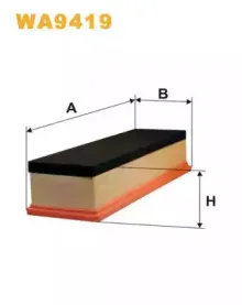 Воздушный фильтр WIX FILTERS купить