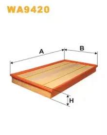9420   (158/1) WIX FILTERS купить