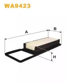 Воздушный фильтр WIX FILTERS купить