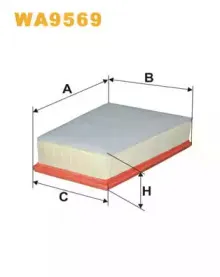 9569   (185/4) WIX FILTERS купить