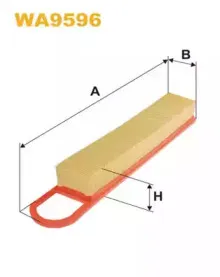 Фільтр повітря WIX FILTERS купить