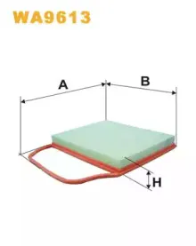 Воздушный фильтр WIX FILTERS купить