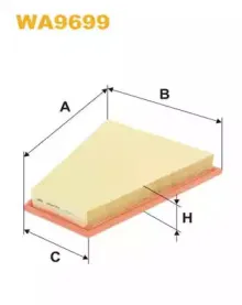 Воздушный фильтр WIX FILTERS купить