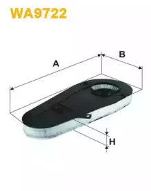 Воздушный фильтр WIX FILTERS купить