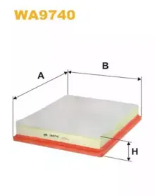 Фільтр повітряний WIX FILTERS купить
