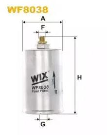 8038   (834) WIX FILTERS купить
