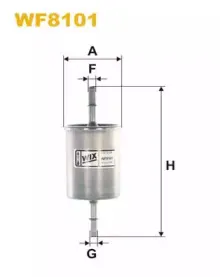 Фільтр паливний WIX FILTERS купить