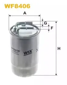 Топливный фильтр WIX FILTERS купить