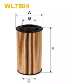 7504   (671/3) !!заміна для 7404   (671/1) WIX FILTERS купить