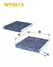 Фільтр салону вугільний WIX FILTERS купить