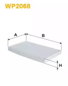 Фильтр салона WIX WP2068 WIX FILTERS купить