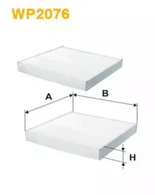 Фильтр, воздух во внутренном пространстве WIX FILTERS купить