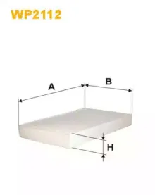 Фильтр, воздух во внутренном пространстве WIX FILTERS купить