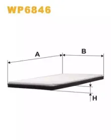 6846   (1023) WIX FILTERS купить