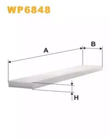 6848   (1024) WIX FILTERS купить