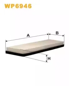 Фильтр, воздух во внутренном пространстве WIX FILTERS купить