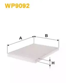 Фільтр салону WIX FILTERS купить