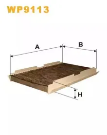 9113   (1093A) WIX FILTERS купить