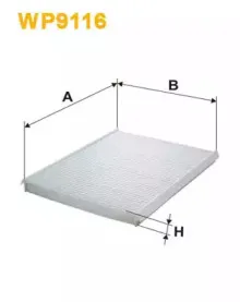 Фільтр салону WIX FILTERS купить